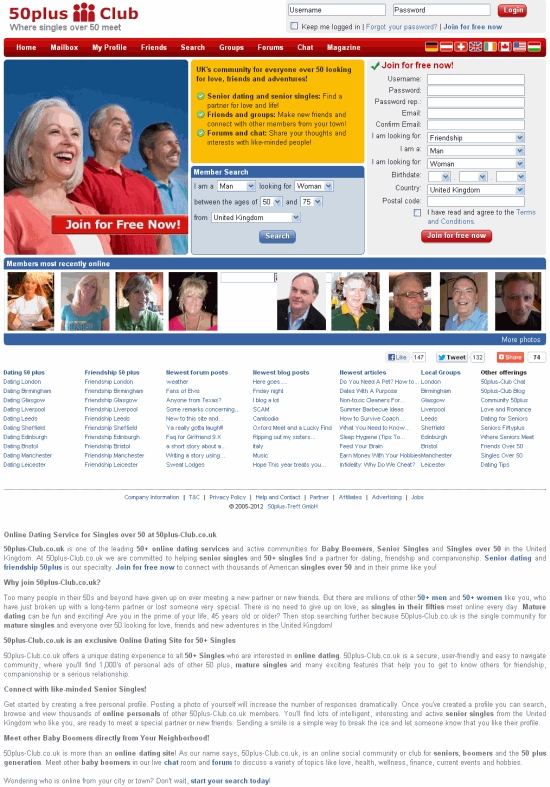 fifty plus dating uk